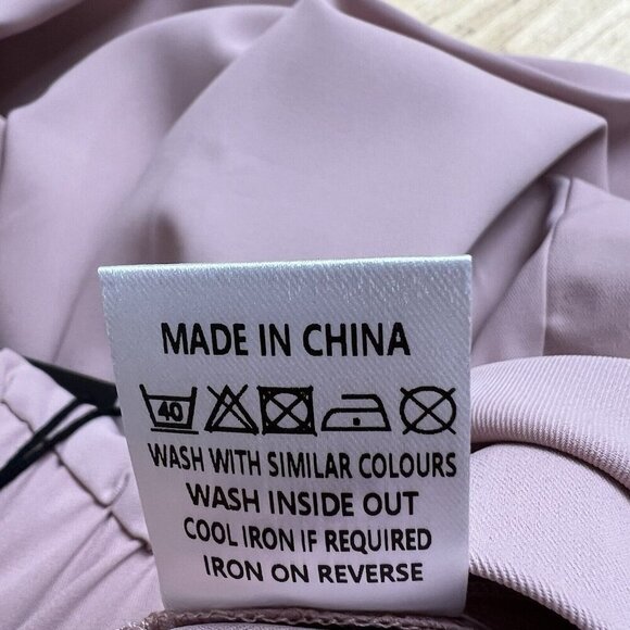 Area Stars Slacks Everly Lightweight Side Zip Pink Trousers Pants‎ Size XL NEW - Picture 9 of 12